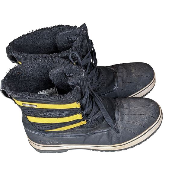 Marc Ecko Boots Mens 12 Cutty Harz Snow Faux Fur Insulated Winter Water Resist - Picture 8 of 14